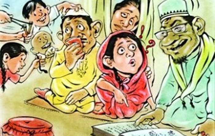 বাল্যবিয়ের খেসারত গুনলেন বর-কনের বাবা বাল্যবিয়ের খেসারত গুনলেন বর-কনের বাবা