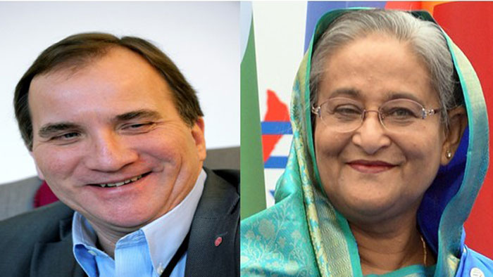 শেখ হাসিনাকে সুইডেনের প্রধানমন্ত্রীর ফোন শেখ হাসিনাকে সুইডেনের প্রধানমন্ত্রীর ফোন