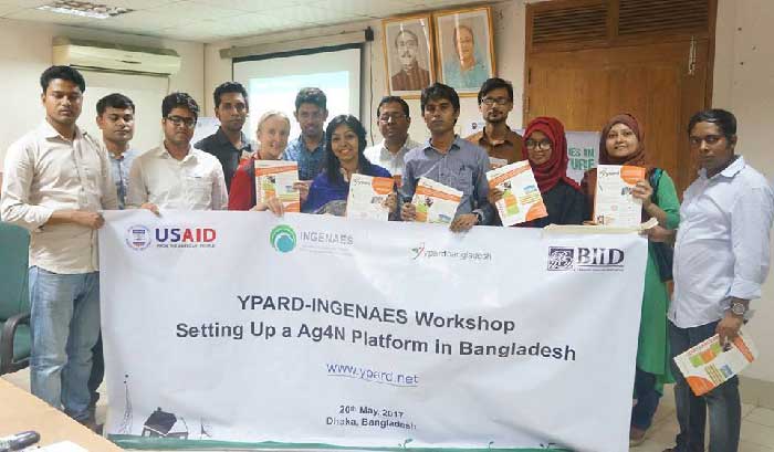 YPARD in Setting up on Ag4N to Address Food Security