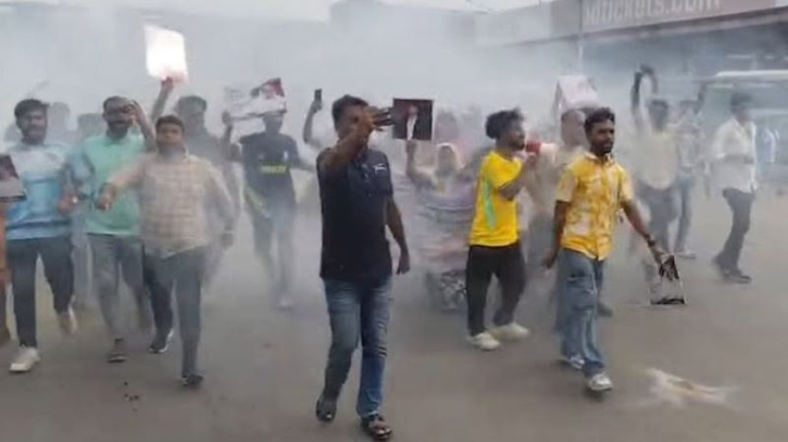 মহাখালীতে আওয়ামী লীগের মিছিলের চেষ্টা- ককটেল বিস্ফোরণ, গ্রেপ্তার ৪