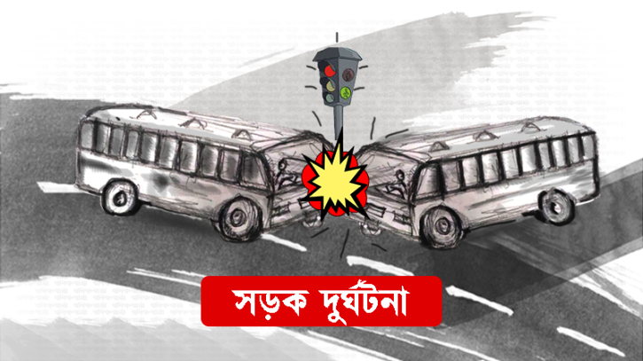 এক্সপ্রেসওয়েতে বিকল বাসে হানিফ পরিবহনের ধাক্কা, নিহত ৩