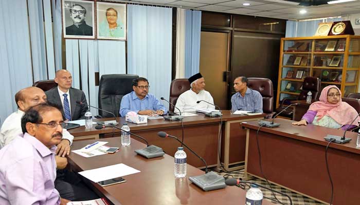 বিএআরআই পরিদর্শনে জাতিসংঘের উচ্চ পর্যায়ের প্রতিনিধি দল বিএআরআই পরিদর্শনে জাতিসংঘের উচ্চ পর্যায়ের প্রতিনিধি দল