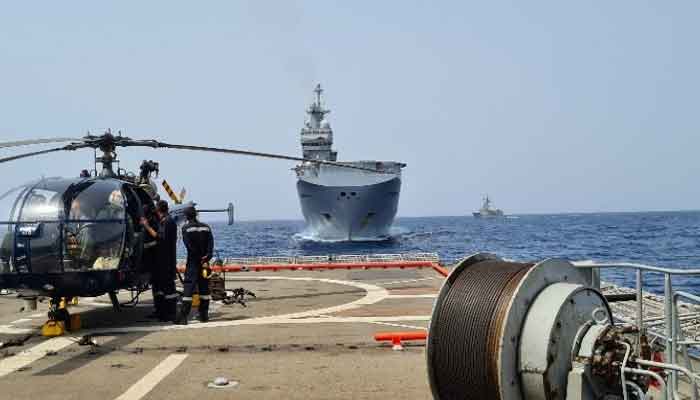EU, India conduct joint naval exercise in the Gulf of Aden