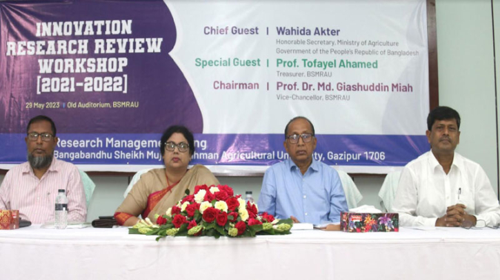 বঙ্গবন্ধু কৃষি বিশ্ববিদ্যালয়ের প্রশংসায় কৃষি সচিব বঙ্গবন্ধু কৃষি বিশ্ববিদ্যালয়ের প্রশংসায় কৃষি সচিব