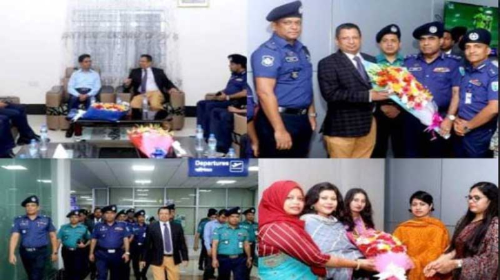 সিলেটে ২ দিনের সরকারি সফরে সস্ত্রীক আইজিপি সিলেটে ২ দিনের সরকারি সফরে সস্ত্রীক আইজিপি