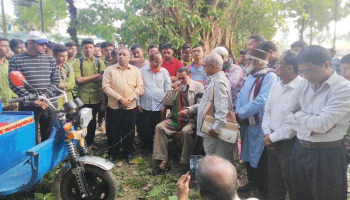 শমশেরনগর মুক্ত দিবসে শোভাযাত্রা:মুক্তিযোদ্ধাদের স্মৃতিচারণ