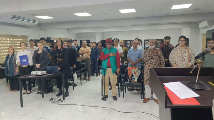 নাৎসি আগ্রাসনের বার্ষিকী উপলক্ষে ঢাকায় স্মরণ ও শোক দিবস পালিত