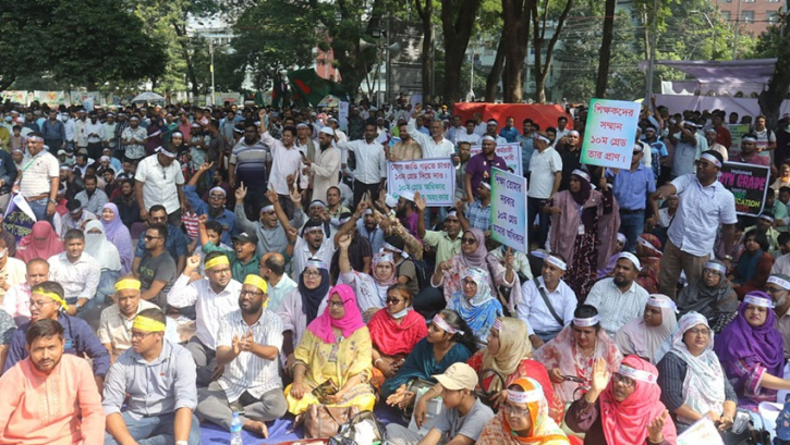 কর্মবিরতি চালিয়ে যাবেন প্রাথমিকের শিক্ষকরা