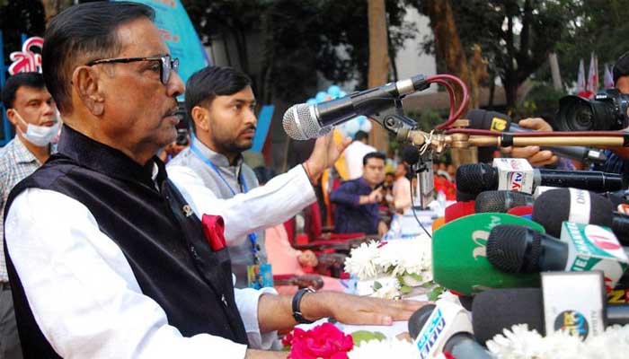 আমরা দাঁড়িয়ে দাঁড়িয়ে ললিপপ খাবো না: বিএনপিকে কাদের আমরা দাঁড়িয়ে দাঁড়িয়ে ললিপপ খাবো না: বিএনপিকে কাদের