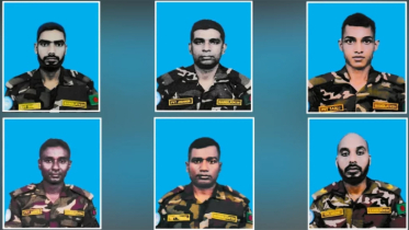 ৬ বাংলাদেশি শান্তিরক্ষীর মরদেহ ঢাকায়