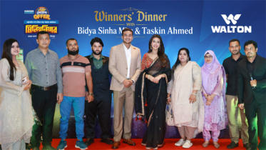 তাসকিন  ও মিমের সঙ্গে সময় কাটালেন ওয়ালটনের ক্রেতারা!  