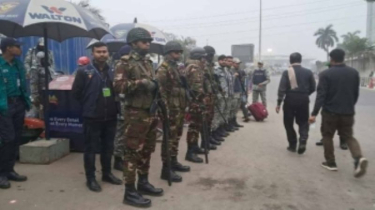 বিমানবন্দর-৩০০ ফিট-গুলশানে বিজিবি মোতায়েন