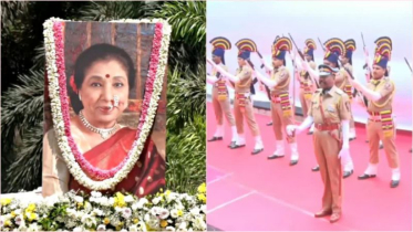 শ্রদ্ধা-ভালোবাসায় আশা ভোঁসলেকে শেষ বিদায়