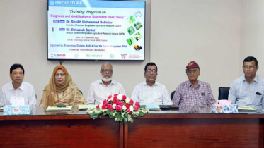 বারিতে ফসলে পোকামাকড়ের সঙ্গরোধ বিষয়ক প্রশিক্ষণ অনুষ্ঠিত