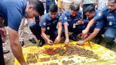 বগুড়ায় ড্রেন খননের সময় পাওয়া গেলো ৩৩৪ রাউন্ড গুলি