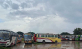 ২৫ ঘণ্টা বন্ধ থাকার পর রাজশাহী থেকে বাস চলাচল শুরু