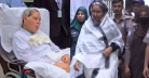 ট্রাইব্যুনালে দীপু মনিকে দেখতে হুইলচেয়ারে করে এসেছেন অসুস্থ স্বা