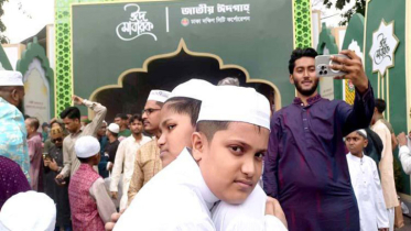 জাতীয় ঈদগাহে ঈদের প্রধান জামাত অনুষ্ঠিত