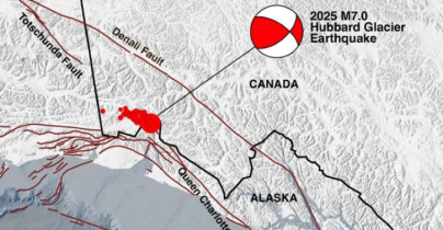 যুক্তরাষ্ট্র-কানাডা সীমান্তে ৭.০ মাত্রার ভয়াবহ ভূমিকম্প