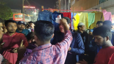 ফার্মগেটে জোড়া ককটেল বিস্ফোরণ : আহত ২