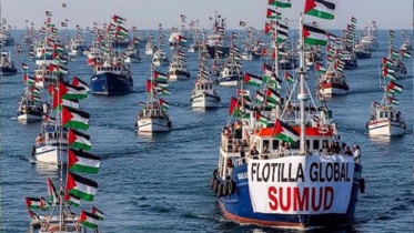 গাজার উদ্দেশ্যে আবার যাত্রা করবে গ্লোবাল সুমুদ ফ্লোটিলা