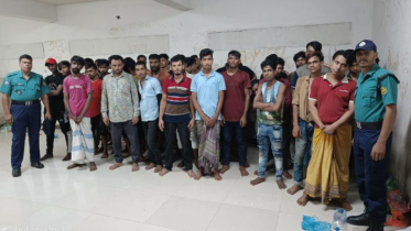 জেনেভা ক্যাম্পে অভিযানে গ্রেপ্তার ৪০ : ককটেল বোমাসহ অস্ত্র উদ্ধার