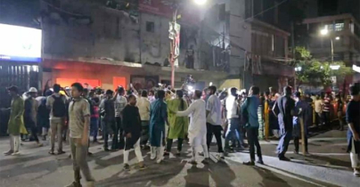 জাতীয় পার্টির কার্যালয়ে ফের অগ্নিসংযোগ