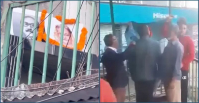 খুলনায় আওয়ামী লীগ কার্যালয়ে পতাকা উত্তোলন, ‘জয় বাংলা’ স্লোগান