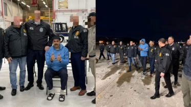 ‘তুলে নেওয়ার’ ১৫ ঘণ্টা পর নিউইয়র্কে মাদুরো, রাখা হবে ব্রুকলিনের বন্দিশিবিরে