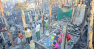 ক্যাম্পে ভয়াবহ অগ্নিকাণ্ড: গৃহহীন ৩ হাজার রোহিঙ্গা