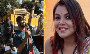 ধানমন্ডি ৩২- এ বুলডোজার নিয়ে যাওয়া দলকে ‘রাজাকার’ বললেন শাওন