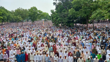 শোলাকিয়ায় হয়ে গেল দেশের সবচেয়ে বড় ঈদ জামাত