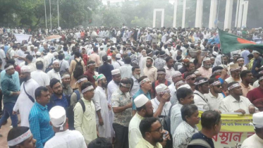 শহীদ মিনারে জনস্রোত : কিছুক্ষণের মধ্যে ‘মার্চ টু যমুনা’