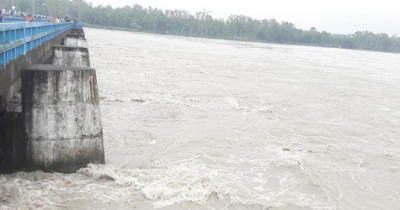 ডালিয়া পয়েন্টে তিস্তার পানি বিপৎসীমার ৭ সেন্টিমিটার ওপরে