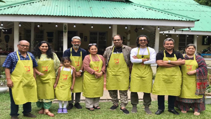 চিত্রশিল্পী কনক চাঁপা চাকমাকে সংবর্ধনা ও দিনব্যাপী আর্ট ক্যাম্প 