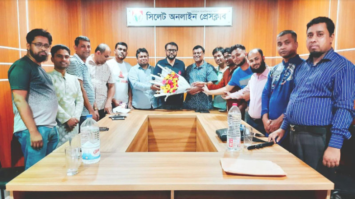 মুহিত চৌধুরীকে সিলেট অনলাইন প্রেসক্লাবের সংবর্ধনা মুহিত চৌধুরীকে সিলেট অনলাইন প্রেসক্লাবের সংবর্ধনা