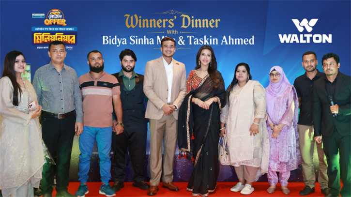 তাসকিন  ও মিমের সঙ্গে সময় কাটালেন ওয়ালটনের ক্রেতারা!  