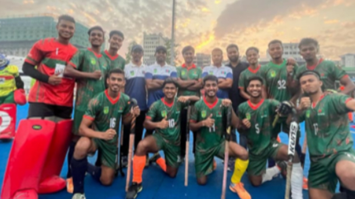 মেন্স হকি জুনিয়র এশিয়া কাপে যাচ্ছে বাংলাদেশ মেন্স হকি জুনিয়র এশিয়া কাপে যাচ্ছে বাংলাদেশ