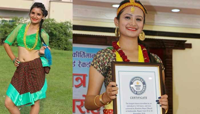 ১২৬ ঘণ্টা নেচে গিনেস রেকর্ডে নাম লেখালেন বন্দনা