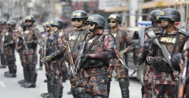 রাজধানীতে ৬ প্লাটুন বিজিবি মোতায়েন