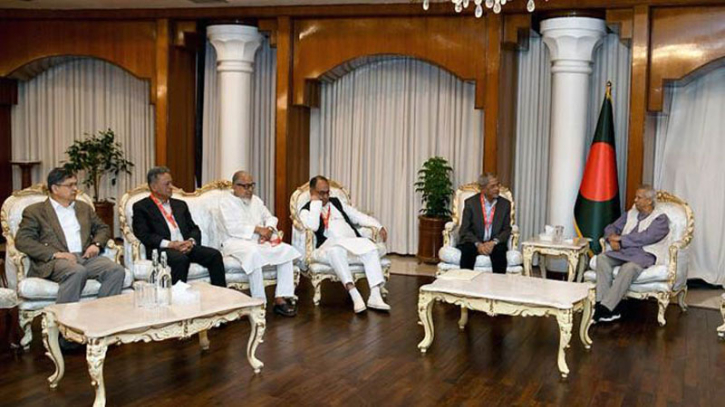প্রধান উপদেষ্টার সঙ্গে বিকেল বিএনপির সংলাপ প্রধান উপদেষ্টার সঙ্গে বিকেল বিএনপির সংলাপ