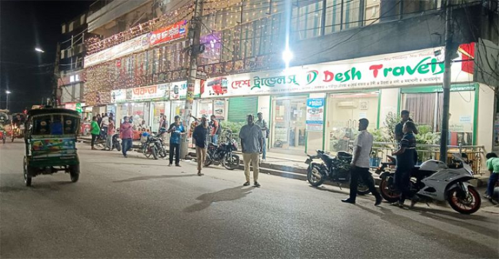 ৩৬ ঘণ্টা পর রাজশাহীতে বাস চলাচল শুরু