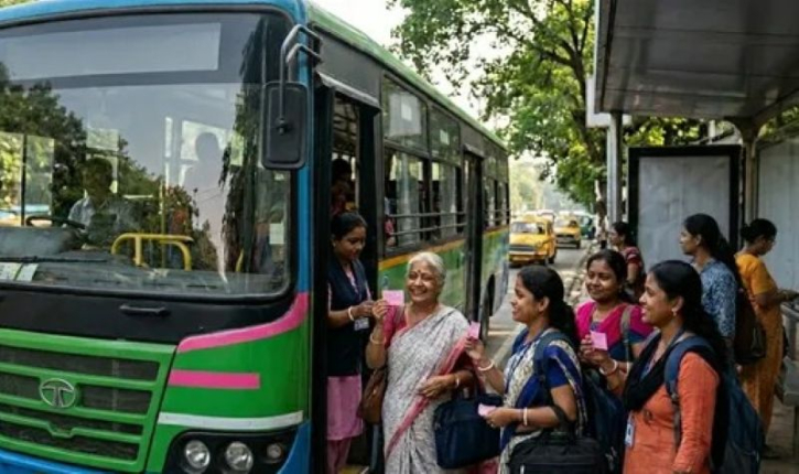 পশ্চিমবঙ্গে নারীরা সরকারি পরিবহনে বিনামূল্যে যাতায়াত করতে পারবেন