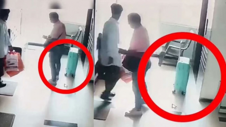 সিসিটিভি ফুটেজে দেখা গেল স্যুটকেসসহ এমপি আনারের ‘দুই কিলার’