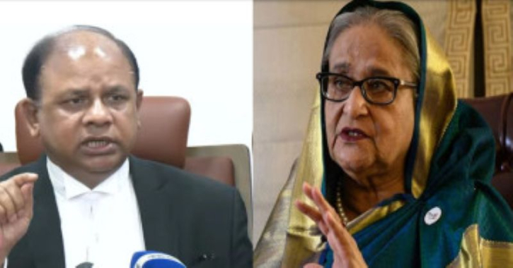শেখ হাসিনার দেশে ফিরতে আইনি বাধা নেই :চিফ প্রসিকিউটর