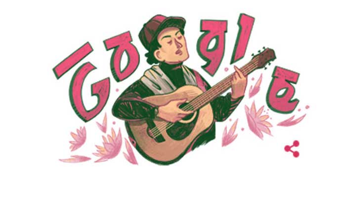 লাকী আখন্দের জন্মদিনে গুগলে ডুডল লাকী আখন্দের জন্মদিনে গুগলে ডুডল