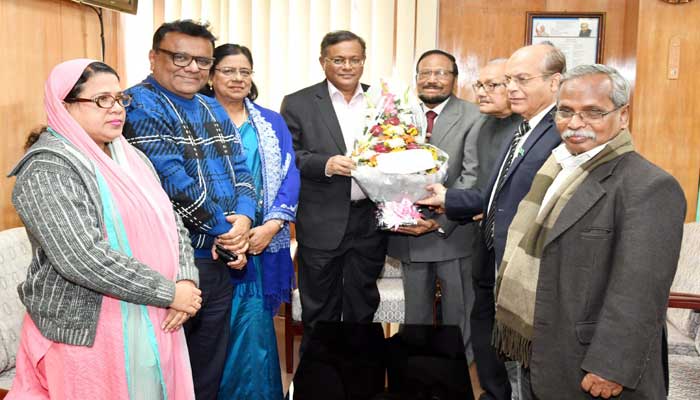 তথ্যমন্ত্রীর সাথে প্রেস কাউন্সিল সদস্যদের সাক্ষাৎ