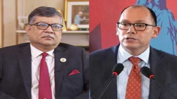 পররাষ্ট্রসচিবের সঙ্গে বৈঠক করেছেন পিটার হাস পররাষ্ট্রসচিবের সঙ্গে বৈঠক করেছেন পিটার হাস