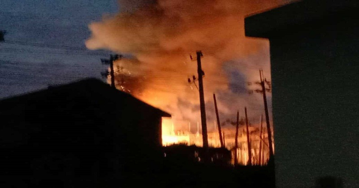 সাবস্টেশনে বিস্ফোরণ : ১৫ ঘণ্টা ধরে অন্ধকারে হবিগঞ্জ