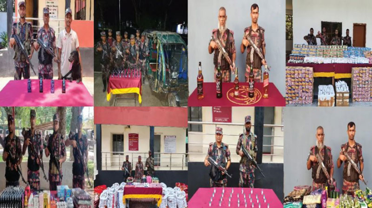 বেনাপোলে বিজিবির অভিযান: দুই কোটি টাকার মাদক ও পণ্য জব্দ বেনাপোলে বিজিবির অভিযান: দুই কোটি টাকার মাদক ও পণ্য জব্দ